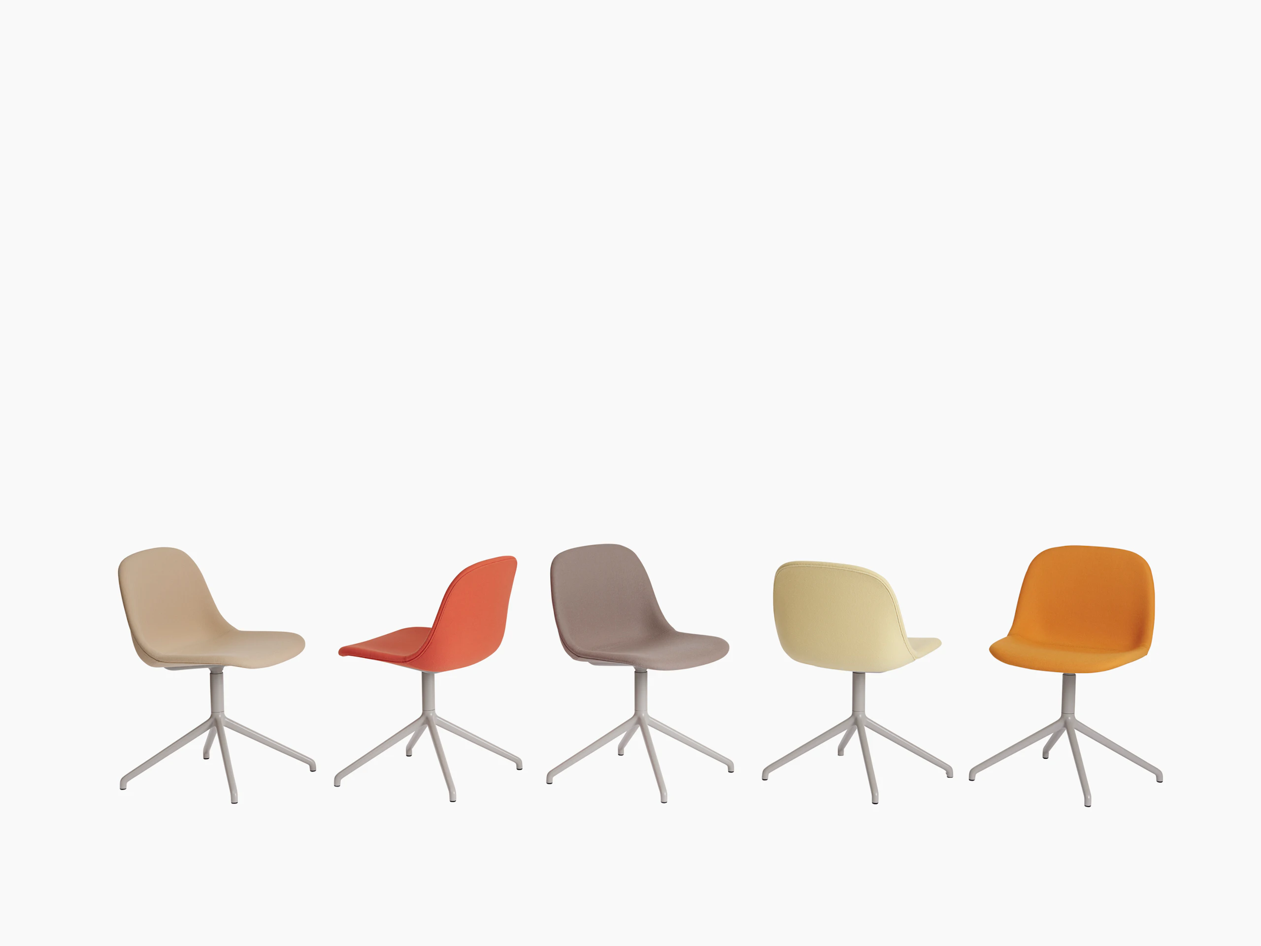 Fiber side chair swivel base grey knoll hopsack group 5 5000x3750