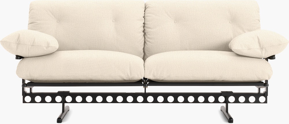 Ouverture Sofa - Guatemala,  Bianco,  Steel Base