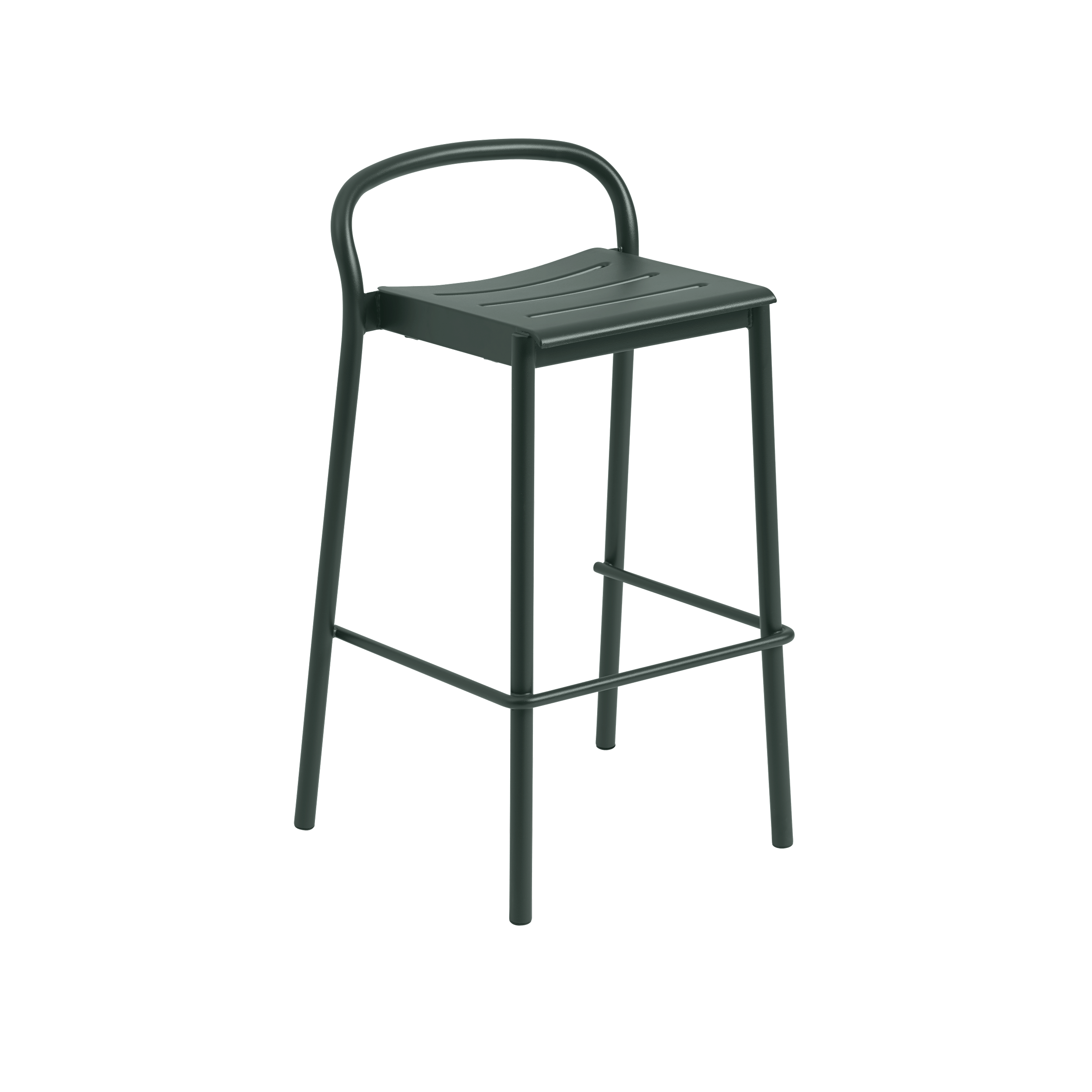 Linear Steel Stool, Bar
