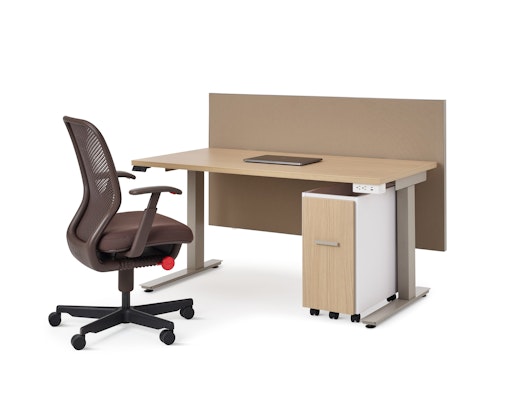 Lev by Knoll Height-Adjustable Table Lev by Knoll Height-Adjustable Table