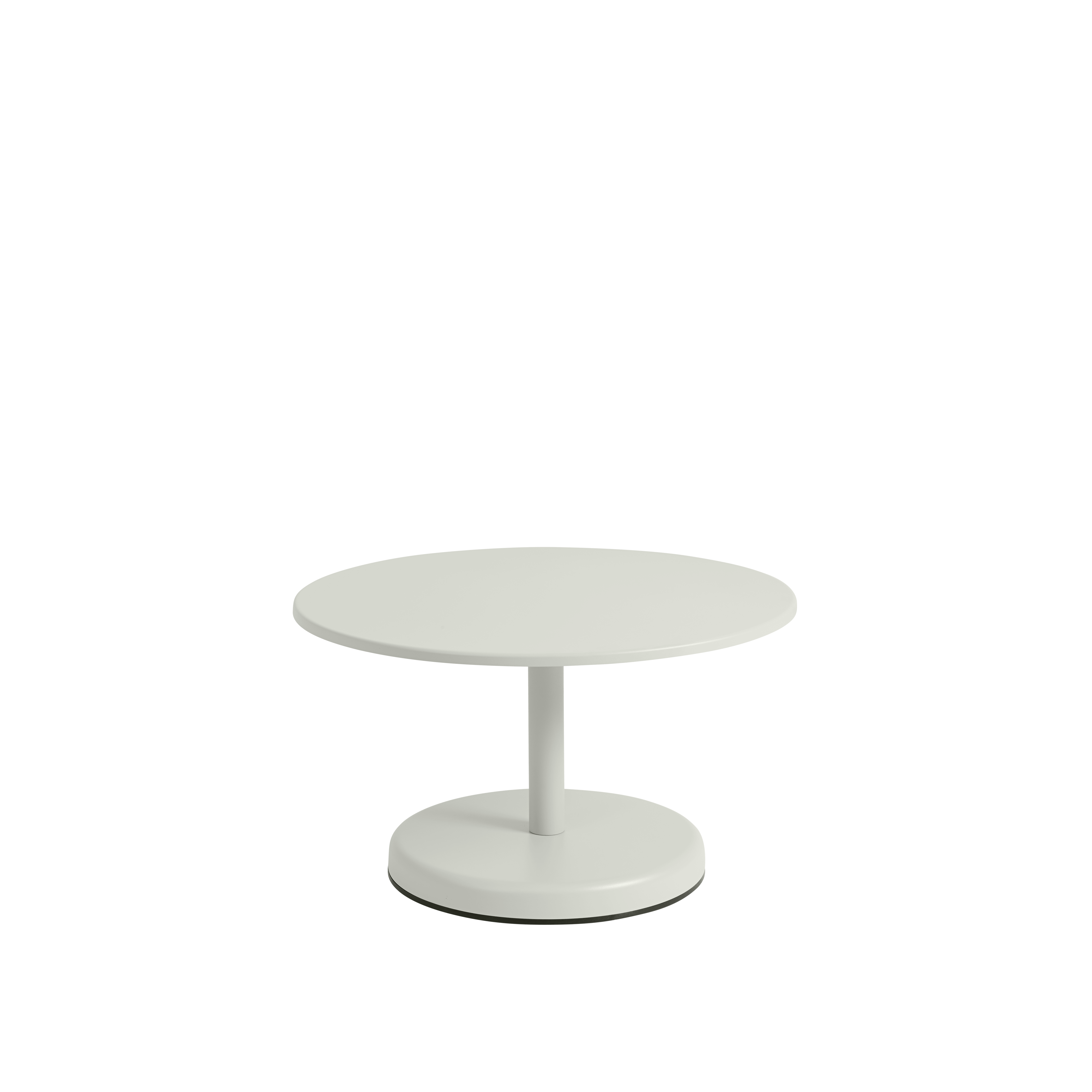 Linear Steel Coffee Table - 27.5 x 15.5, Grey