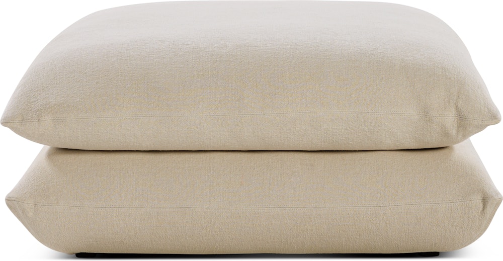Pillo Ottoman - Standard or Deep Haven  Ivory