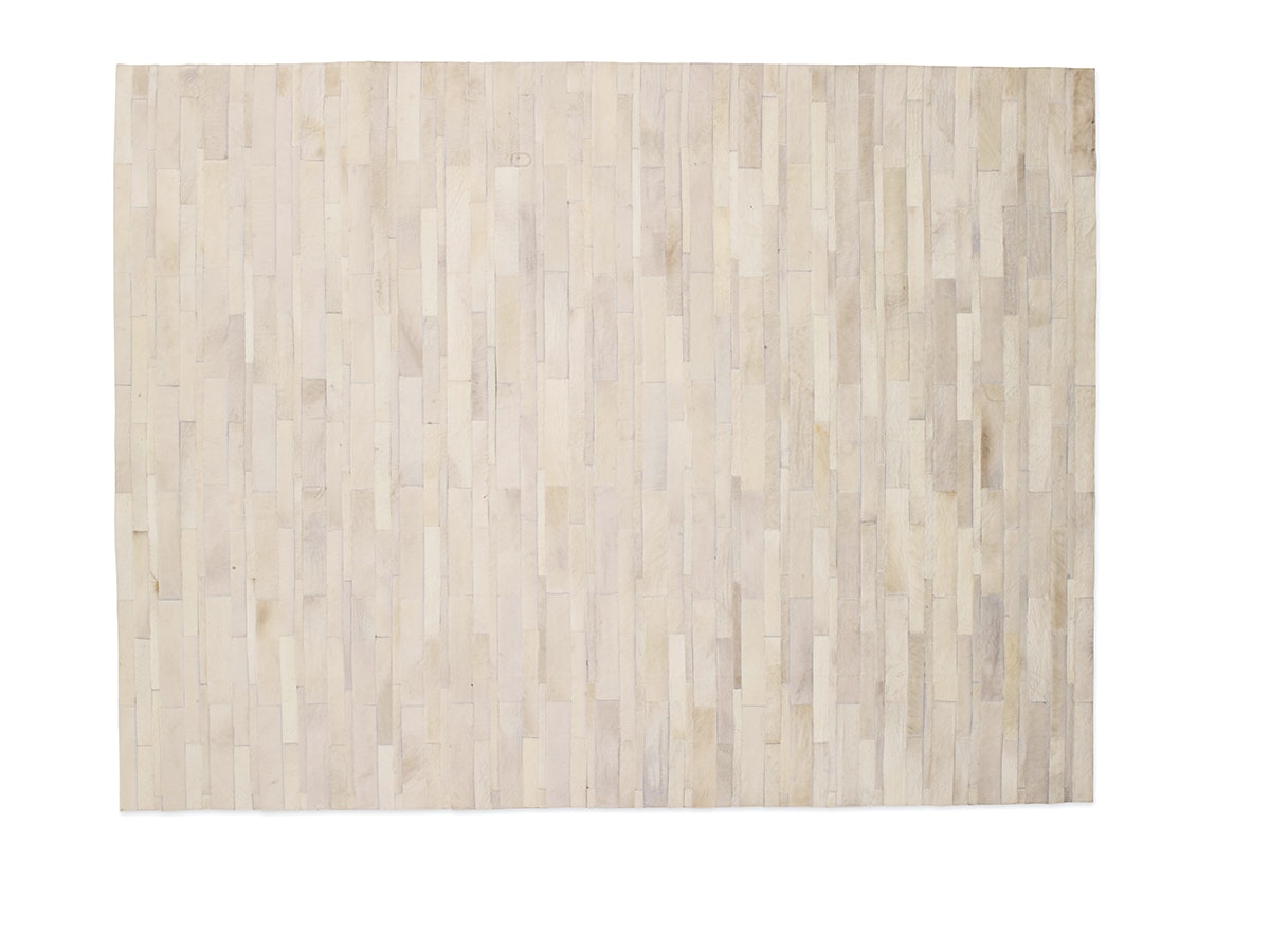 Thin Strip Cowhide Rug