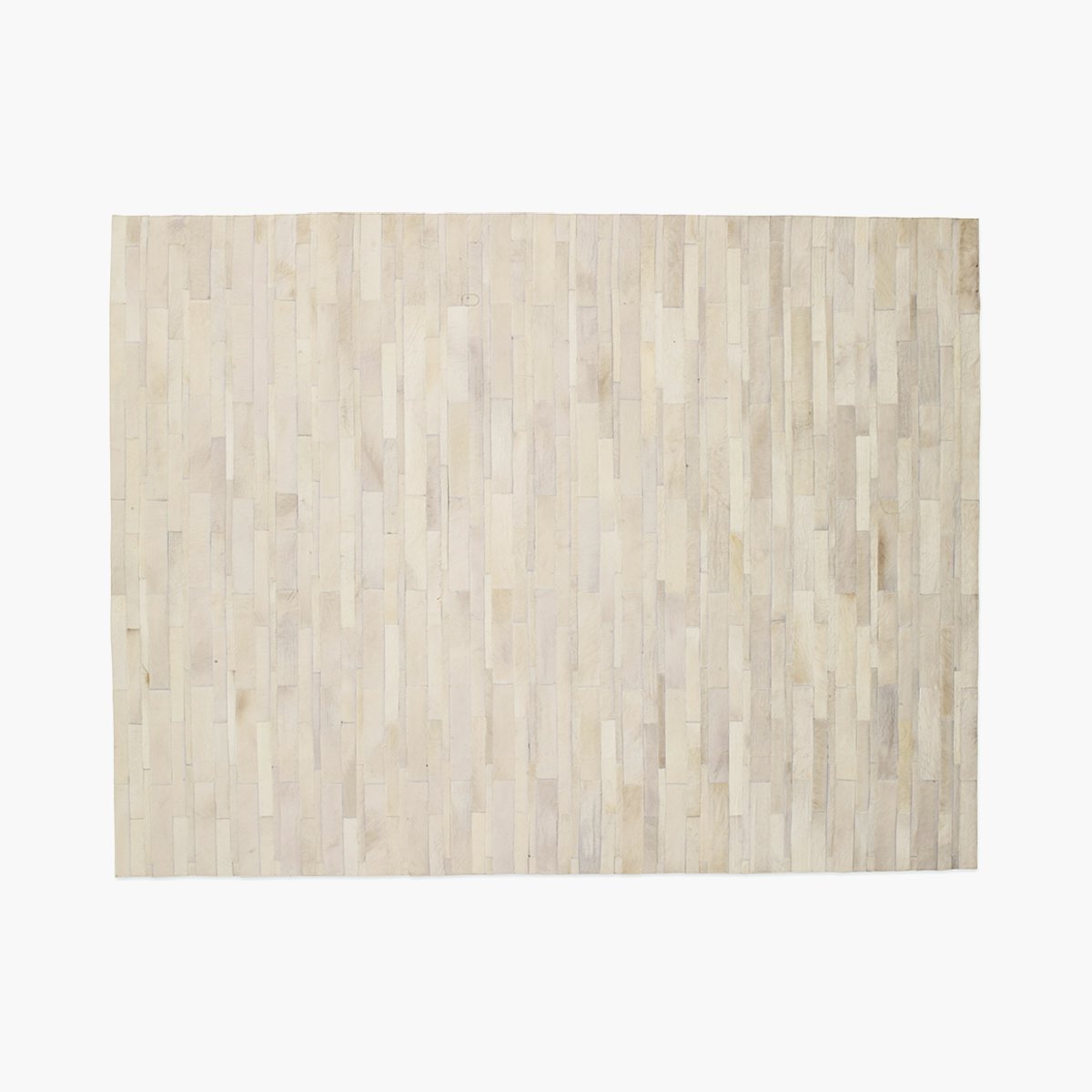 Thin Strip Cowhide Rug