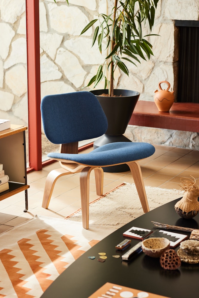 Eames Molded Plywood Lounge Chair Wood Base (LCW)