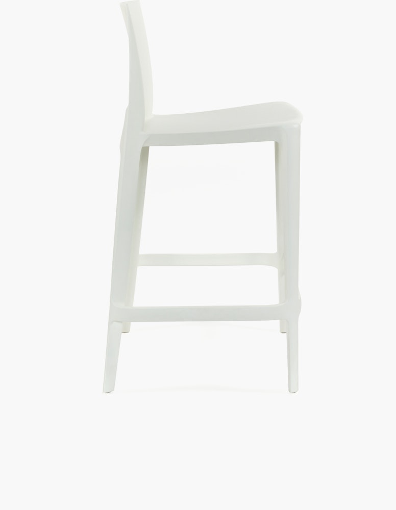 Bellini Stool - Set of 2 - Counter Height, White