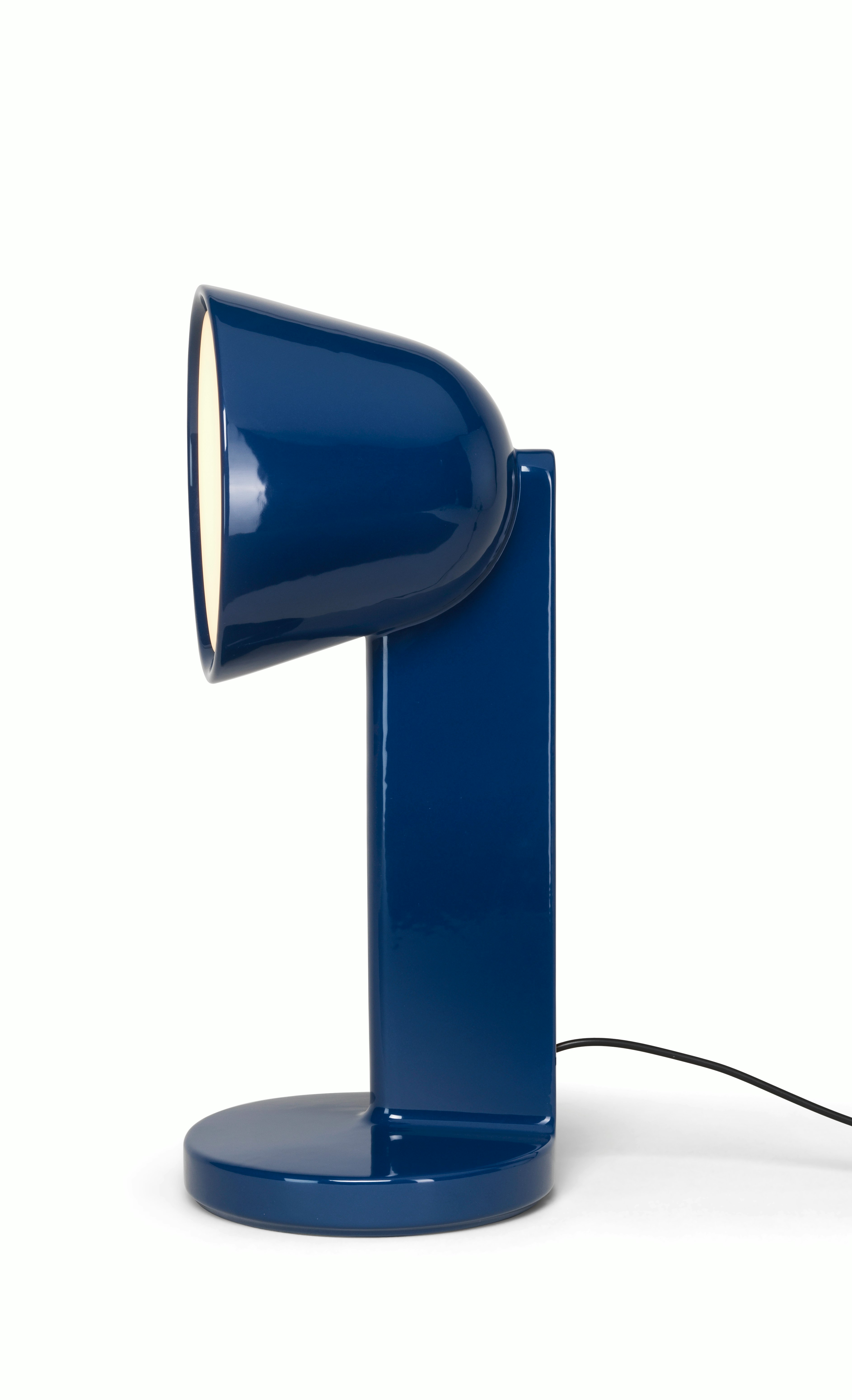 Ceramique Table Lamp - Side, Ceramic, Blue