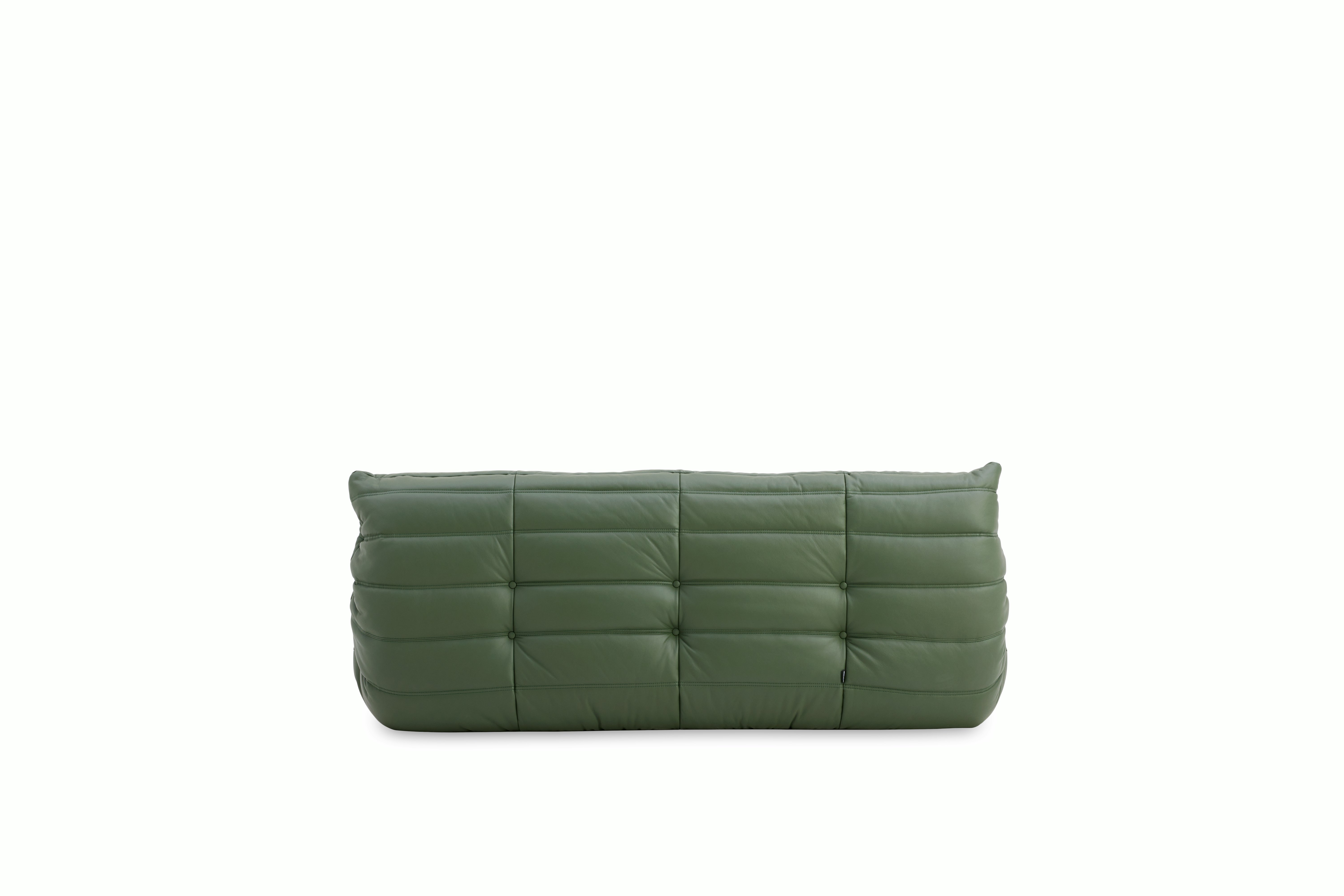 TOGO Sofa - Opera Leather,  olive