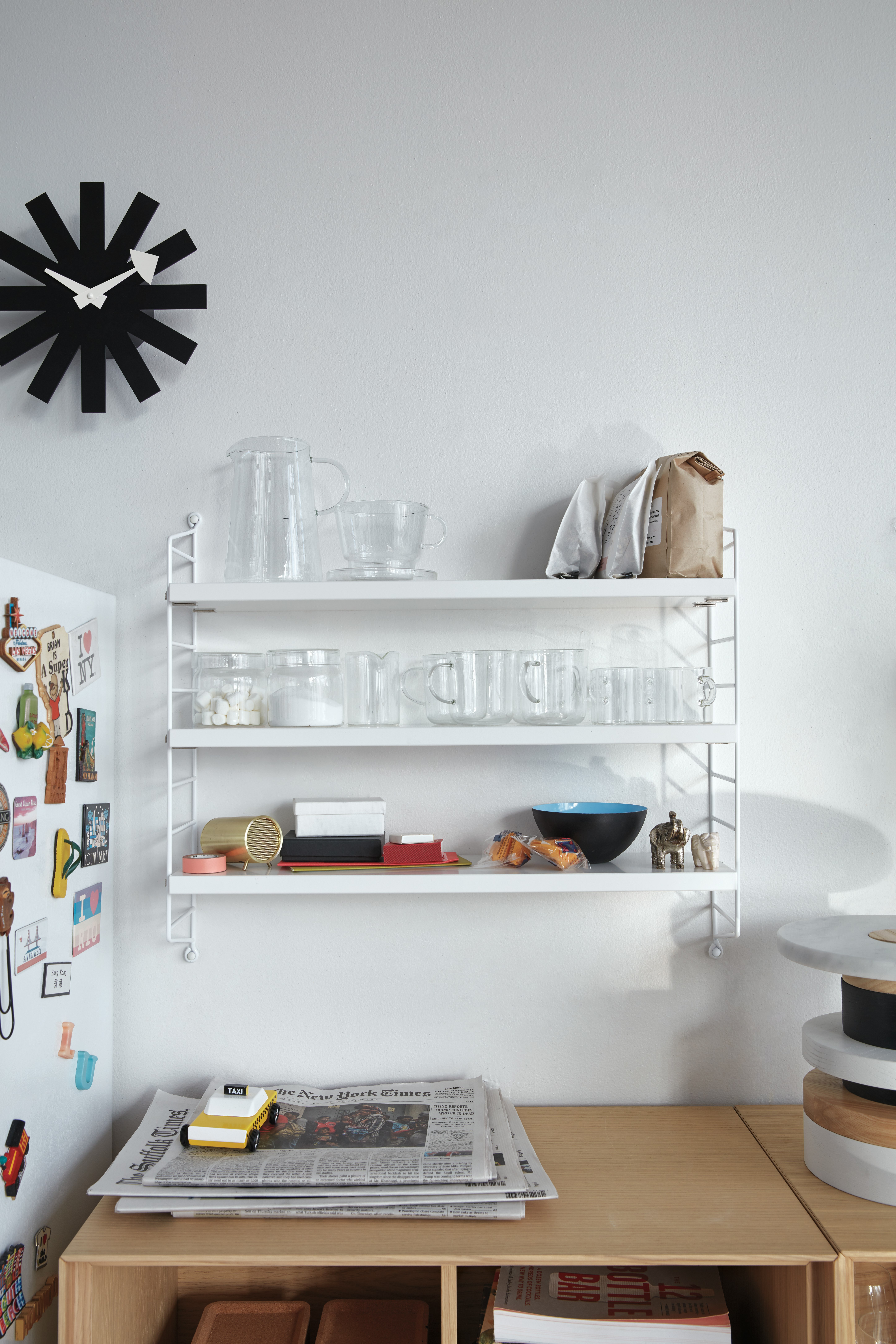 String Pocket Shelving