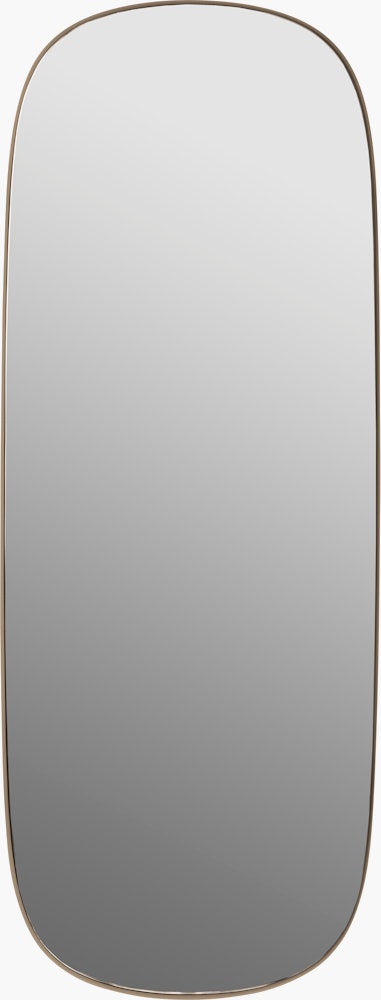 Framed taupe clear large front