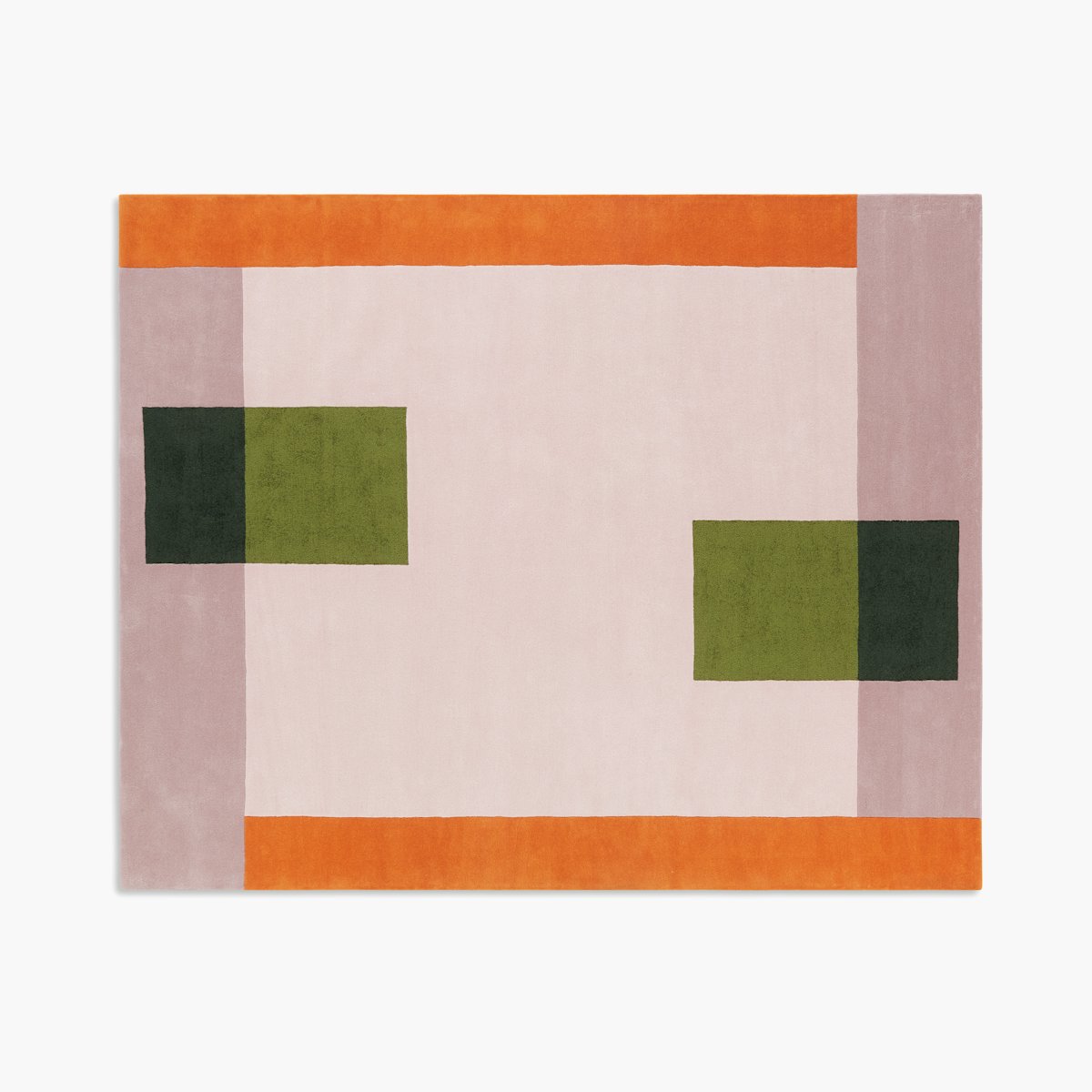Tetra Handtufted Wool Rug Tetra Handtufted Wool Rug, Pink