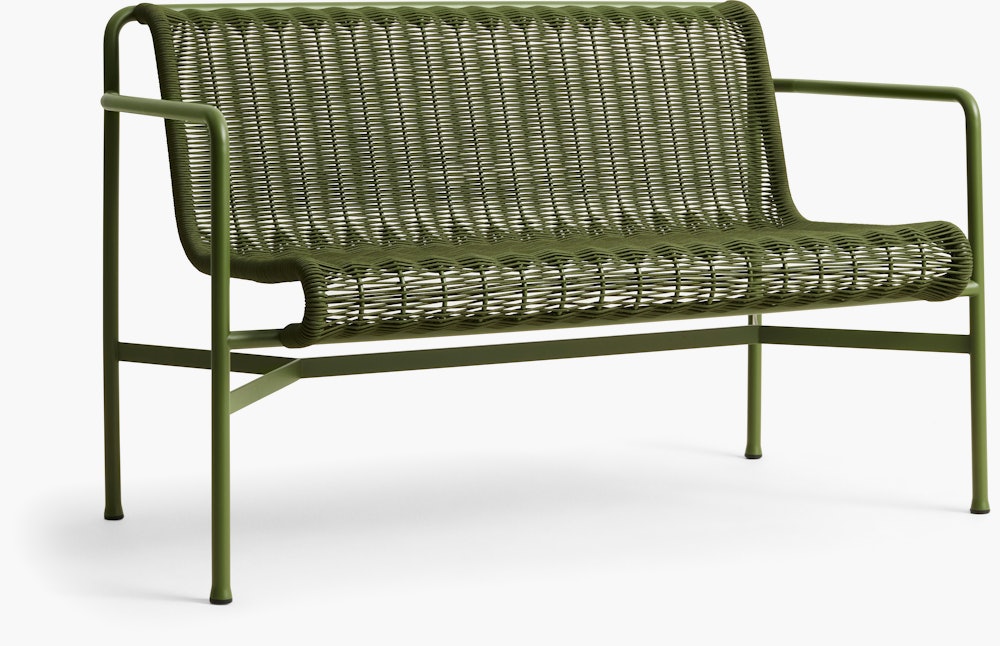 Palissade Cord Dining Bench - Olive