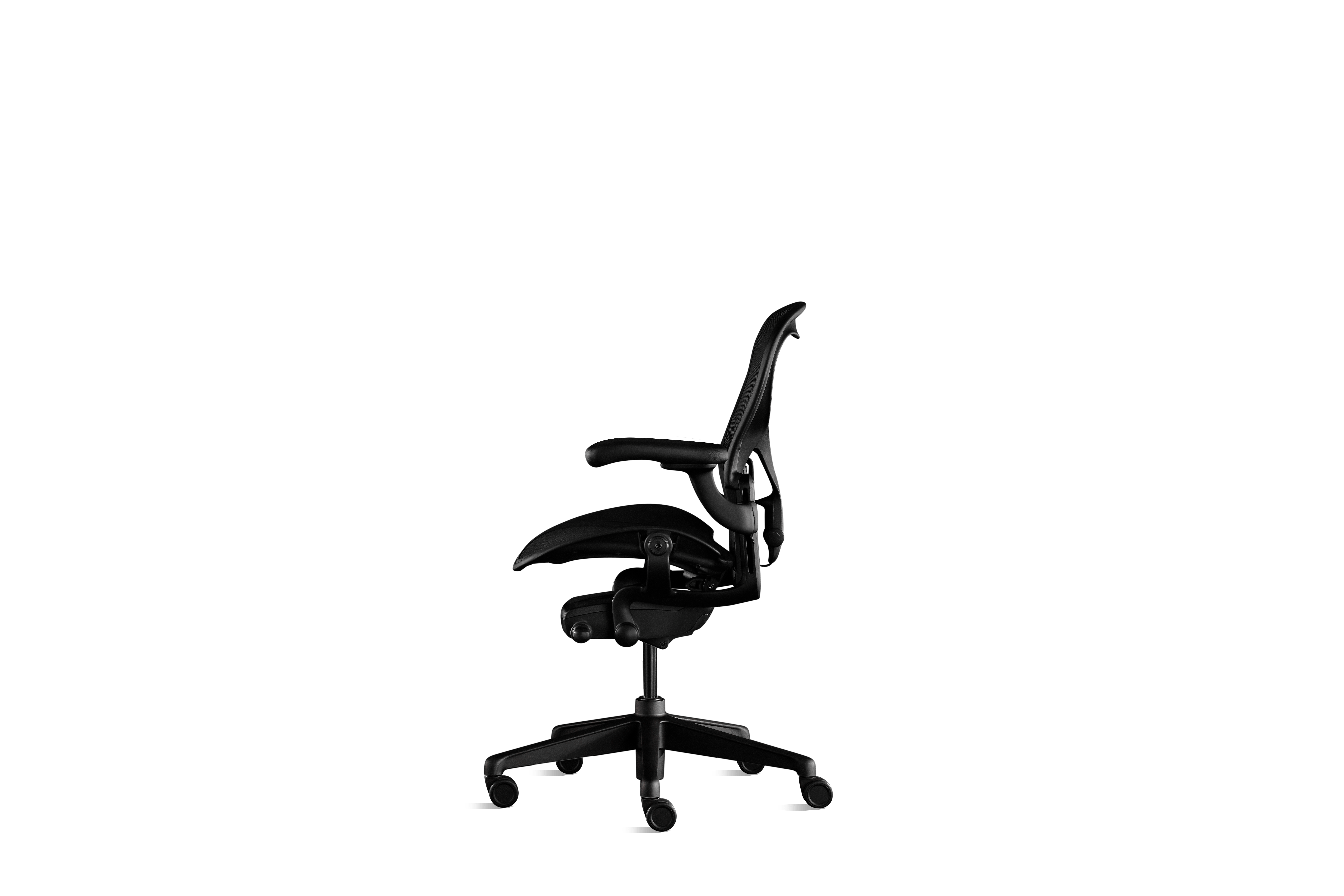 Herman Miller Chair Arm Support & Pad Right Side Black 