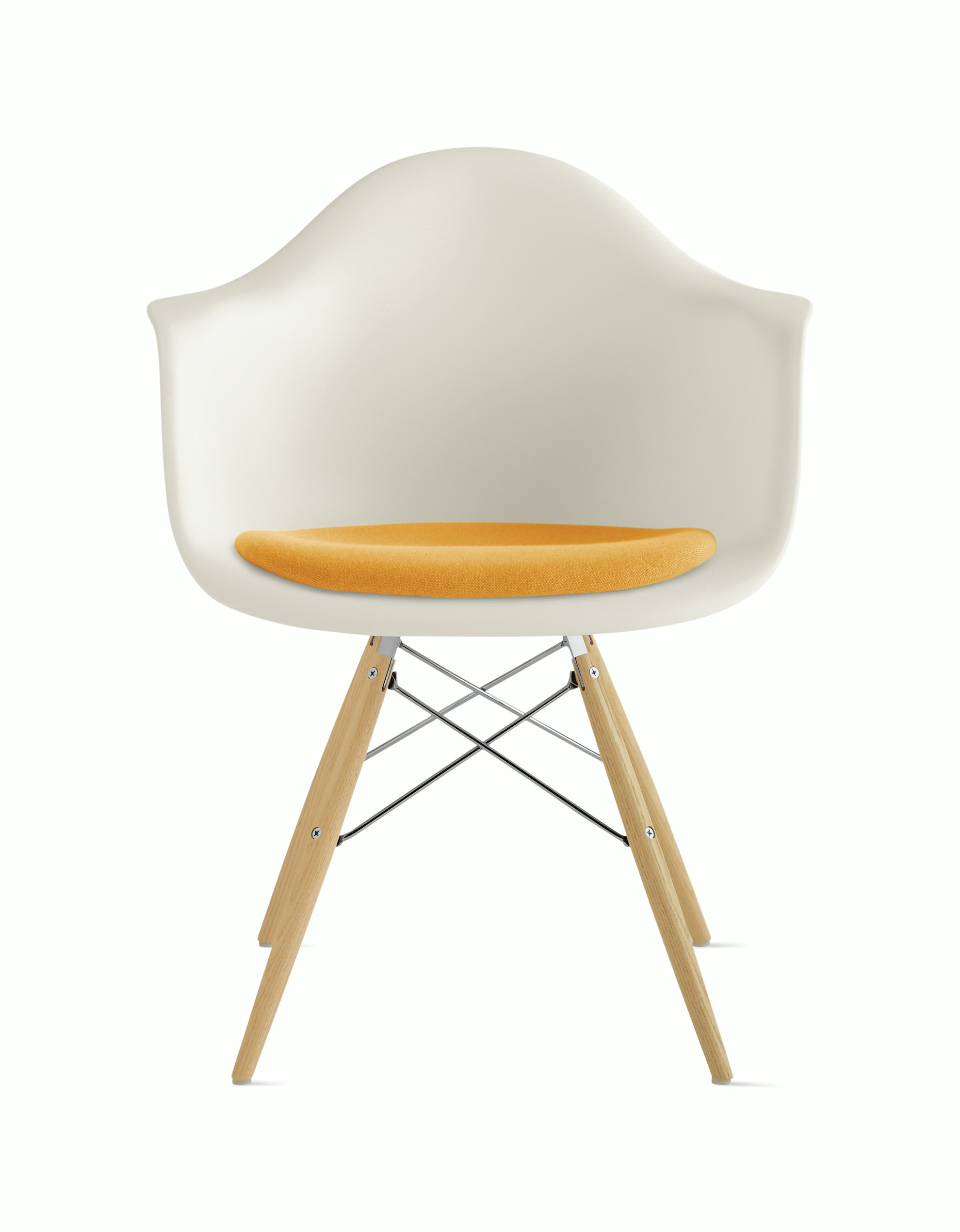 Eames Shell Armchair with Seat Pad (DWR)