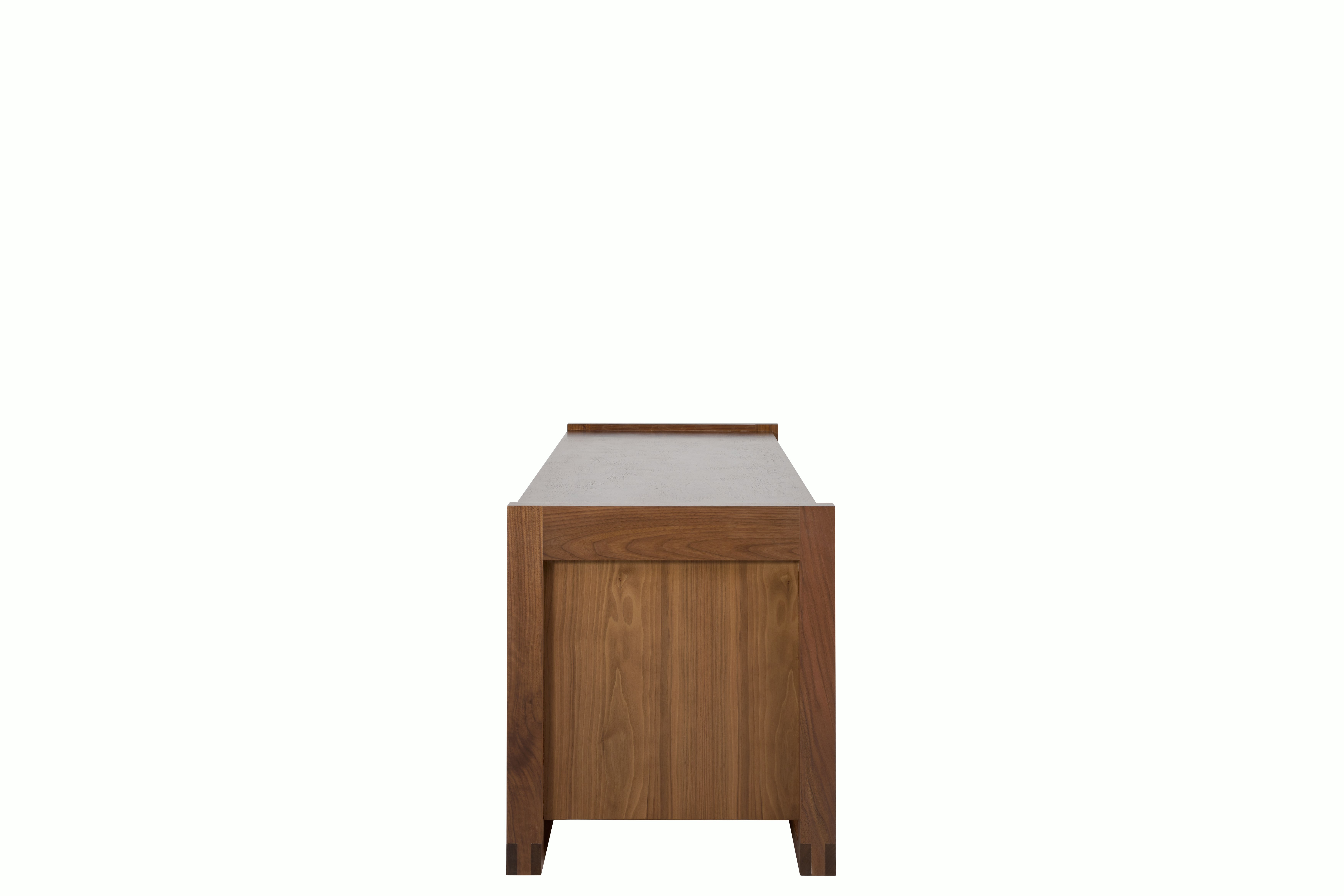 Matera Media Unit - 60",  Walnut"