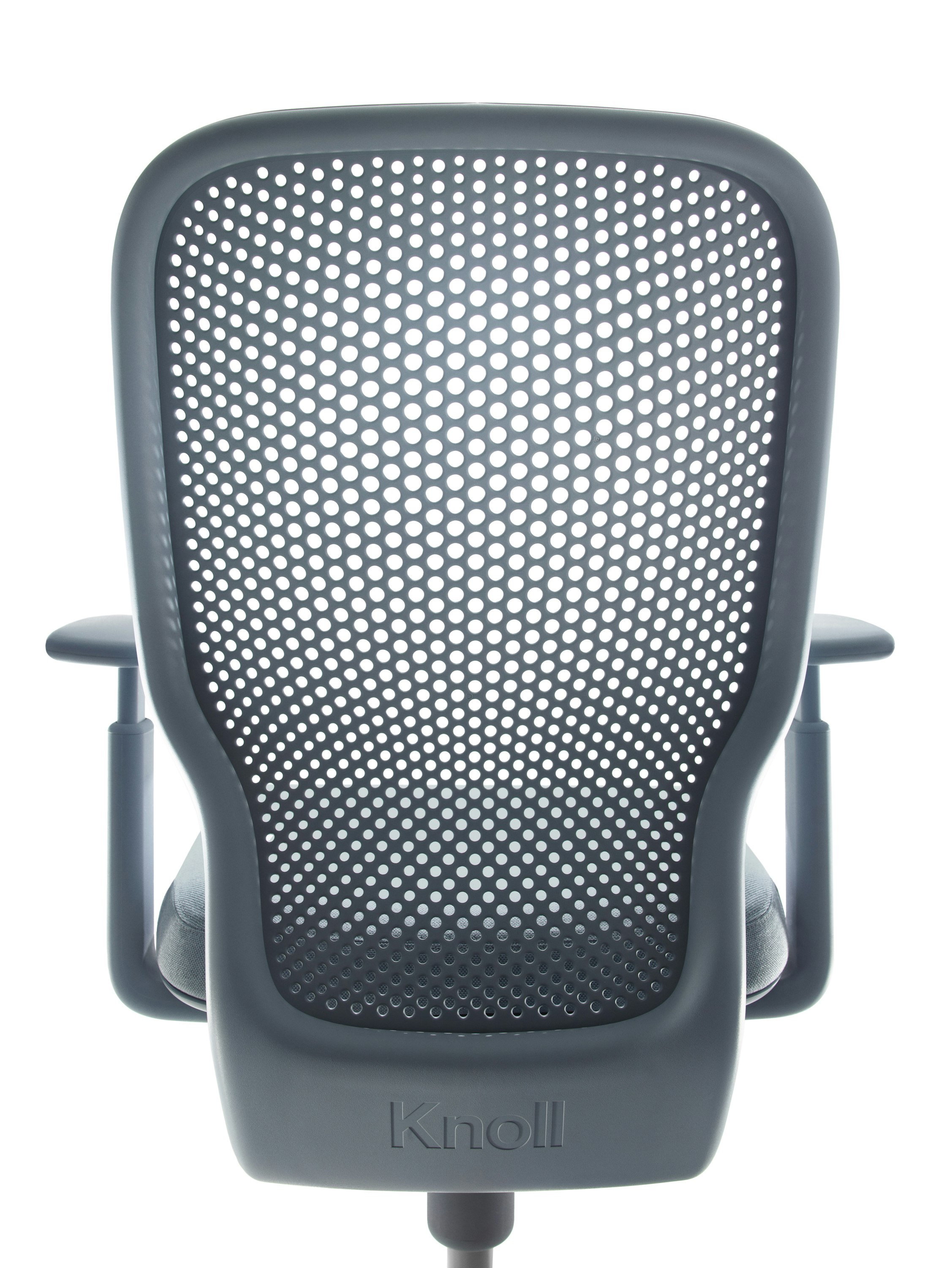 Newson Task Chair in Graphite back detail