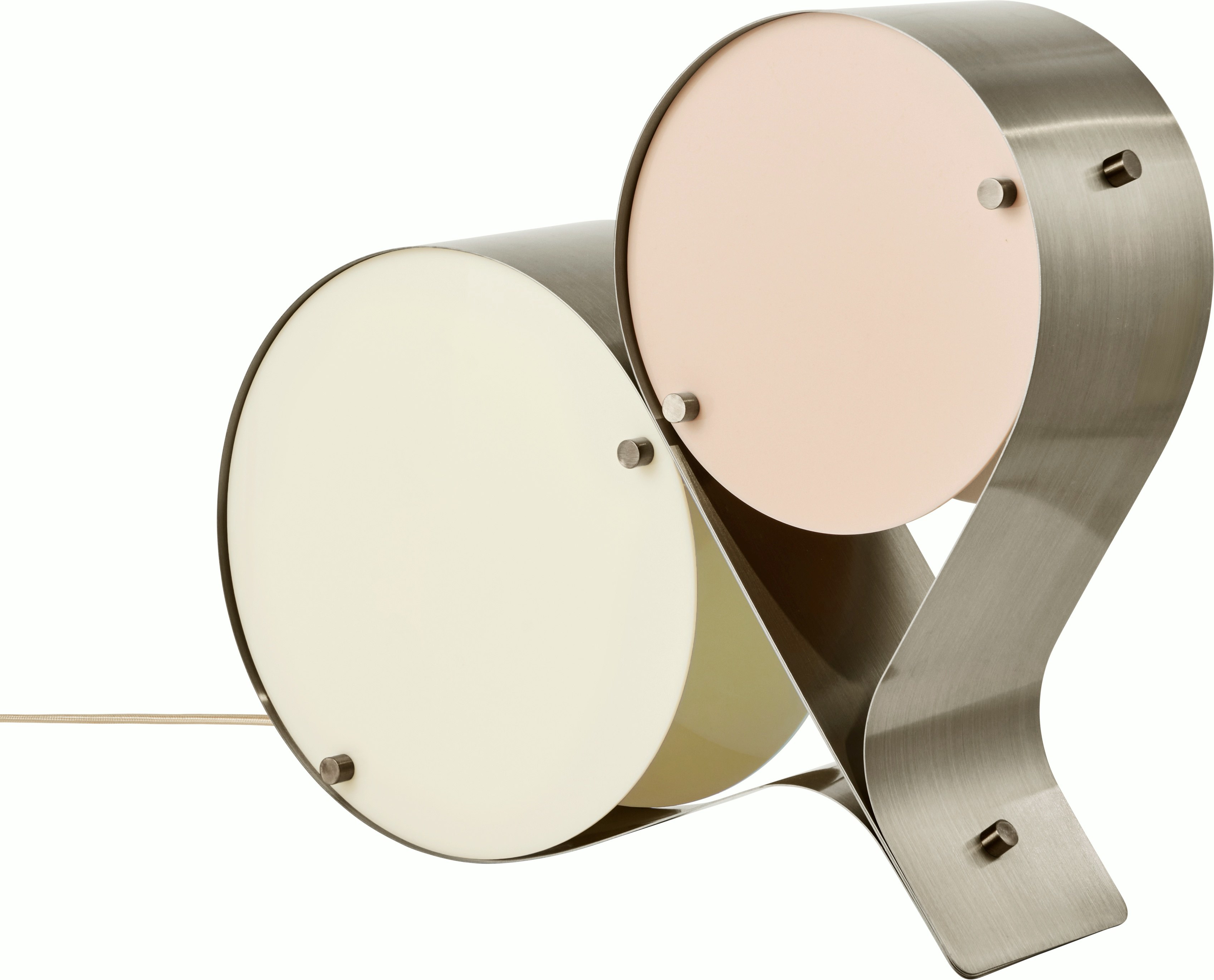 Coppia Table Lamp - Ivory / Blush