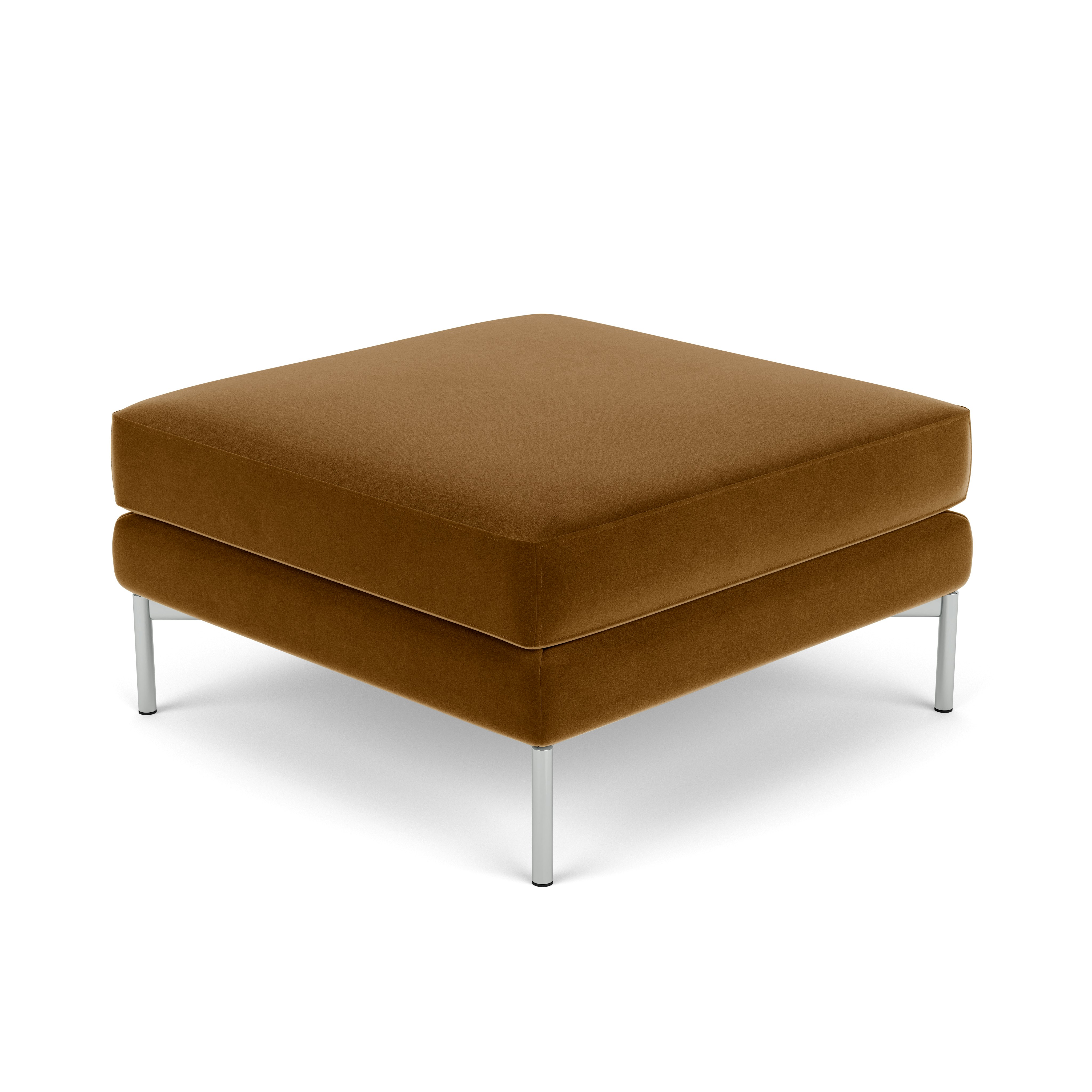 Divina Ottoman -  Knoll Velvet,  Penny