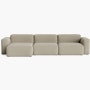 Mags Soft Low Sectional Mags Soft Low Wide Chaise Sectional