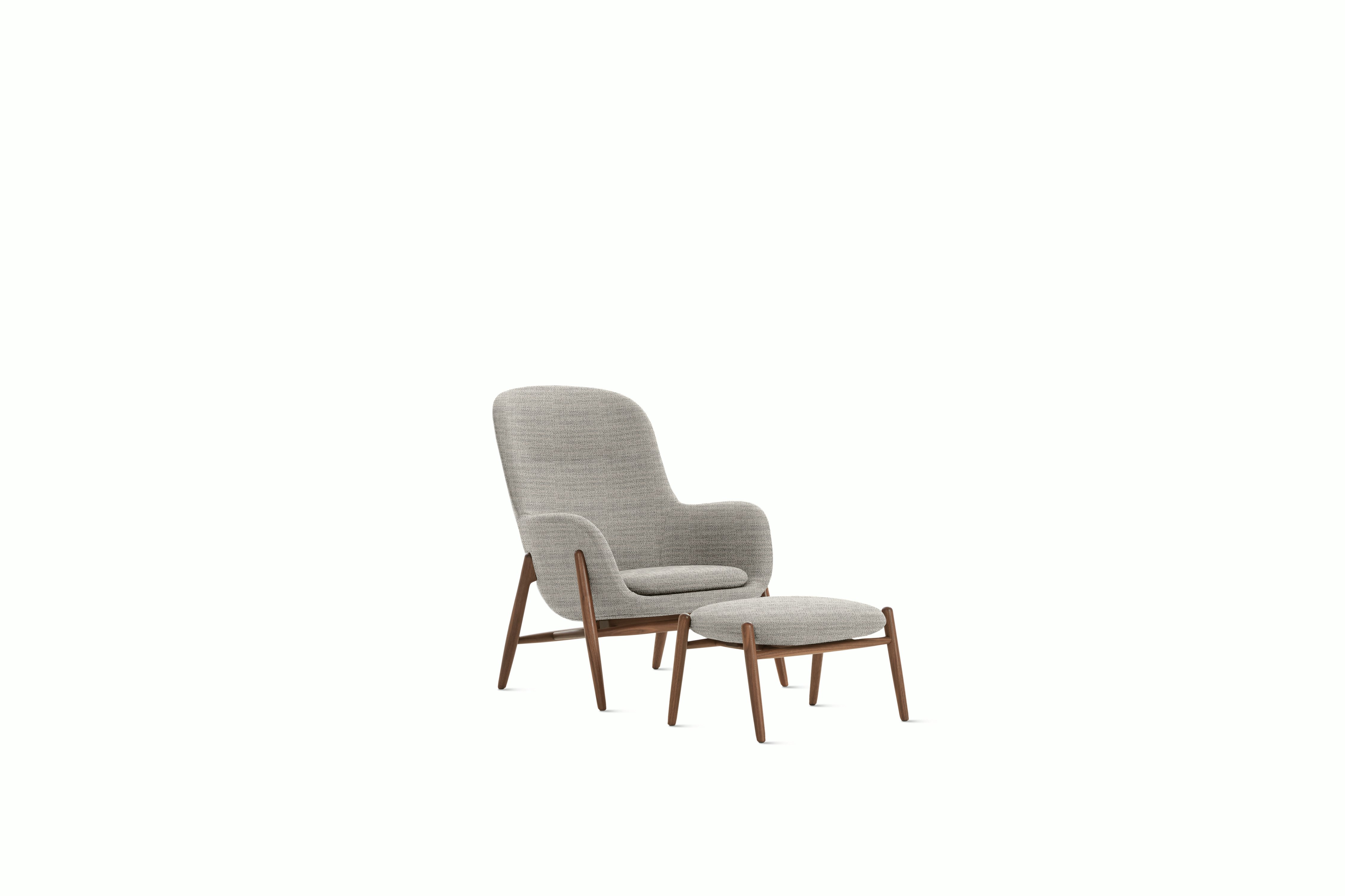 Nora Lounge Chair and Ottoman