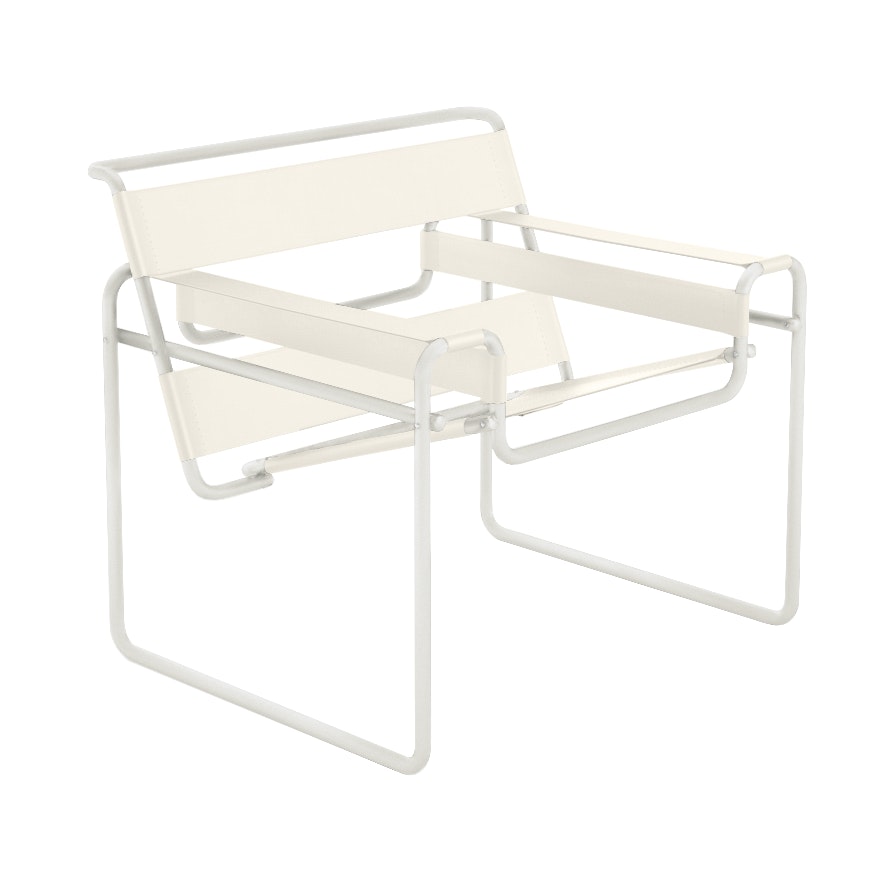 Wassily Chair - white,  white