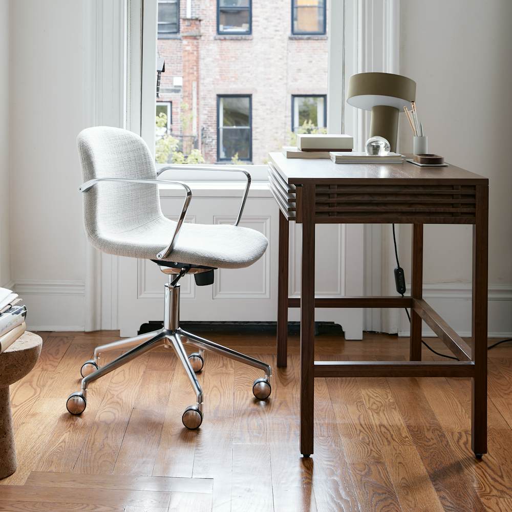 Line Desk and Bacco Task Chair
