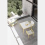 1966 Porcelain Serving Cart