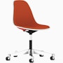 Eames Upholstered Molded Plastic Task Side Chair Eames Upholstered Molded Plastic Task Side Chair