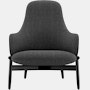 ReFrame Lounge Chair - High Back,  Capri,  Graphite,  Ebony Ash