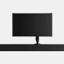 Ollin Gaming Monitor Arm Transparent