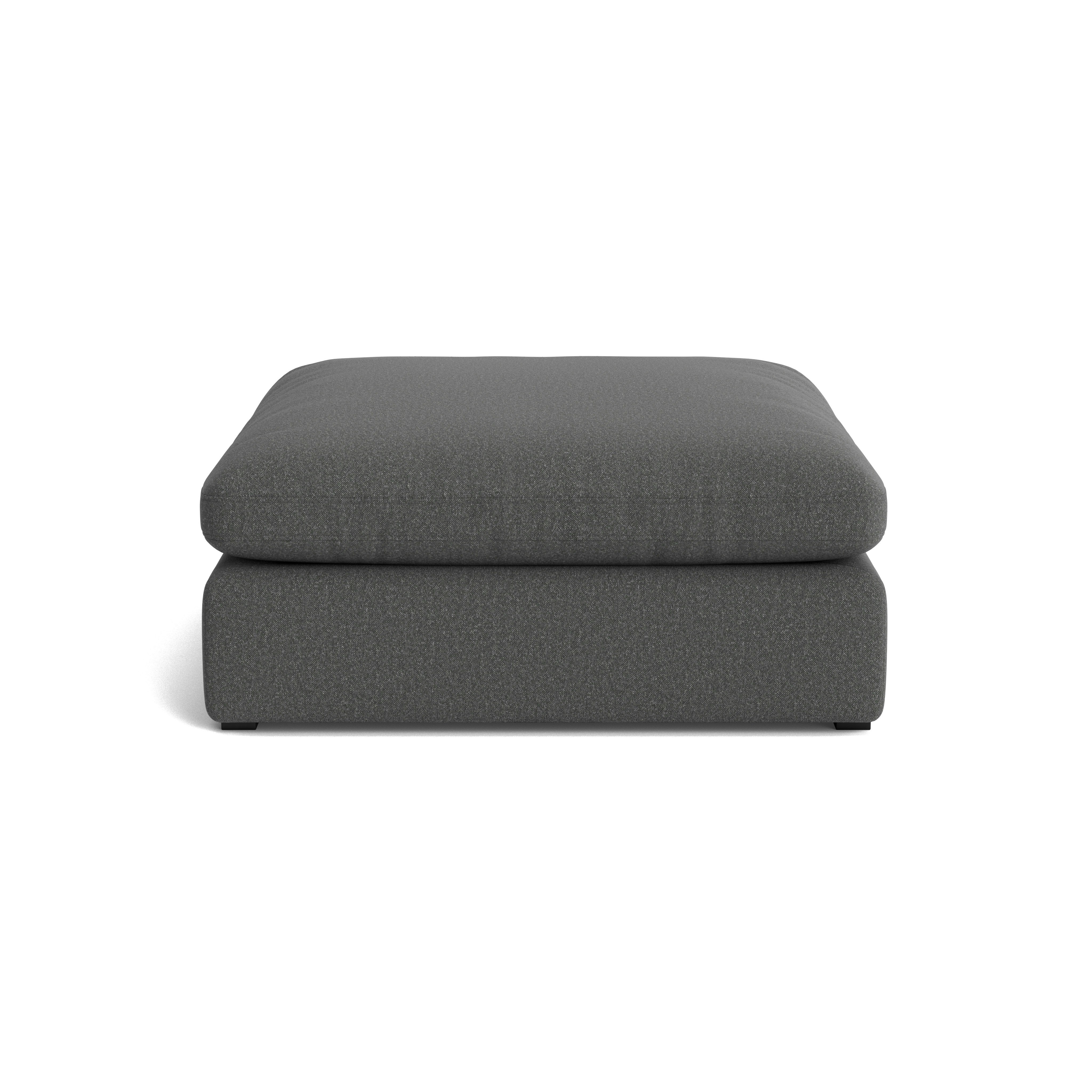 Hackney Lounge Compact Ottoman - Beck, Buckram 007