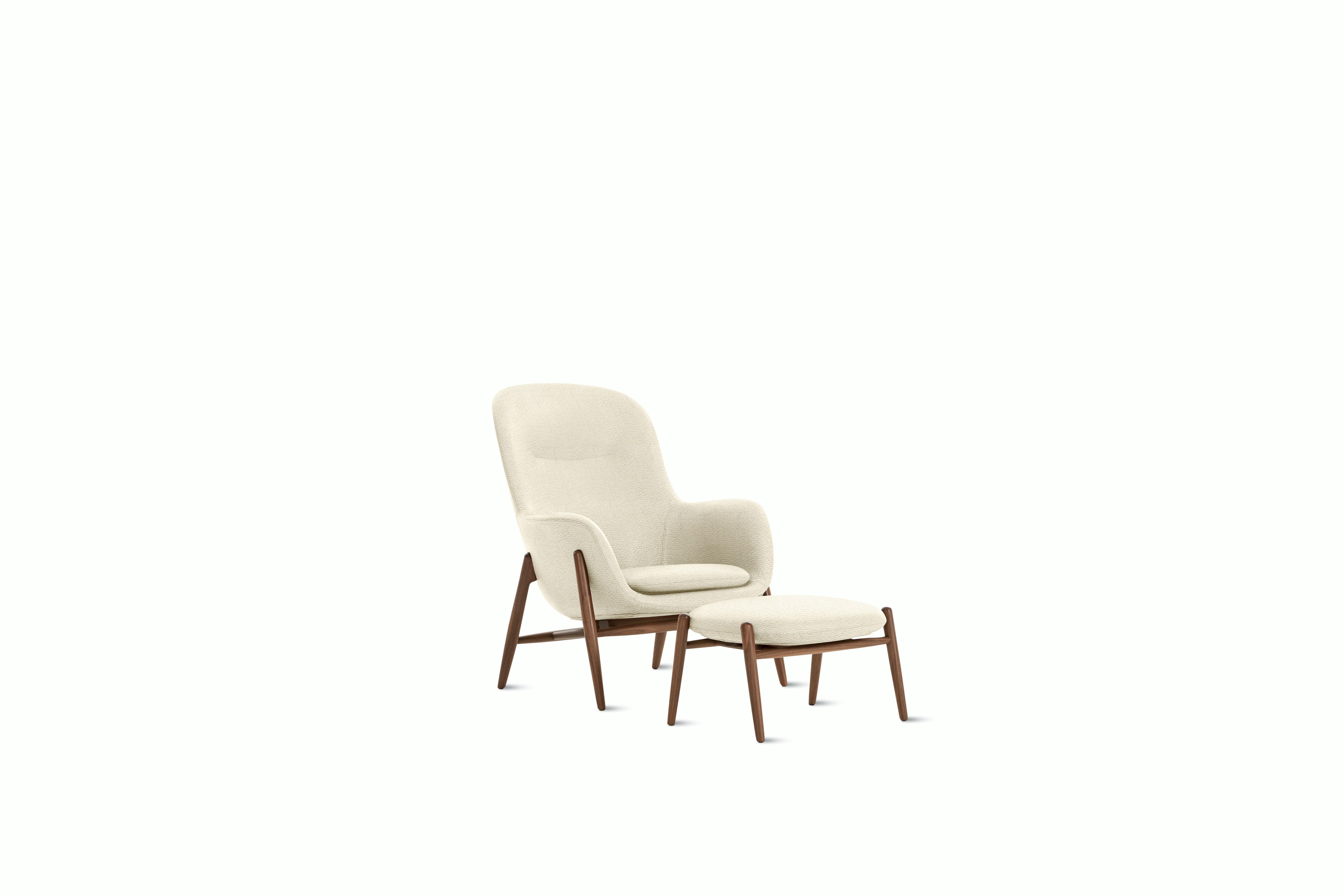 Nora Lounge Chair and Ottoman