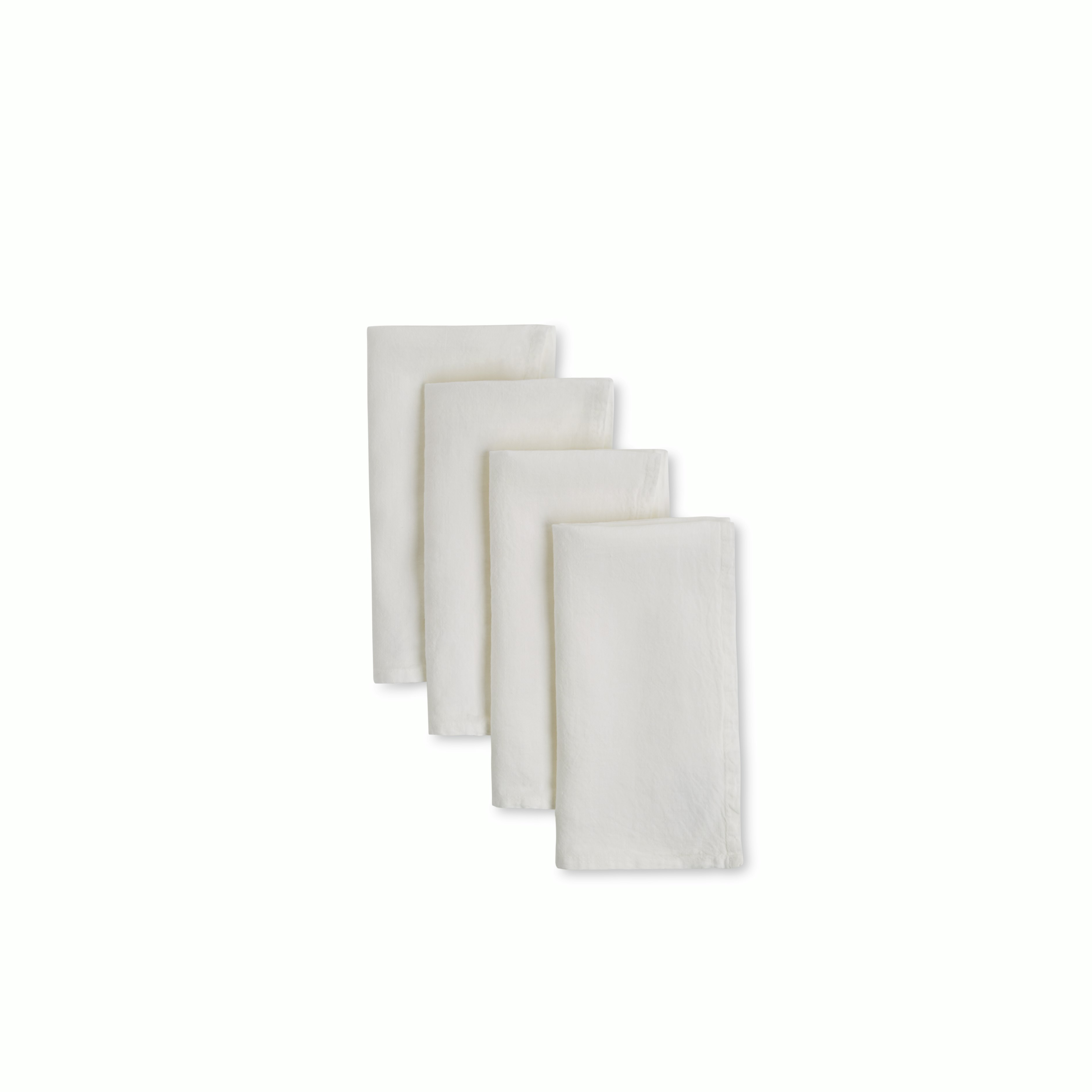 Simple Linen Napkins - Set of 4