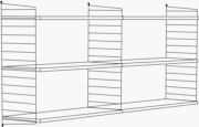 30" High - 2 Bays - 32" Wide Shelves