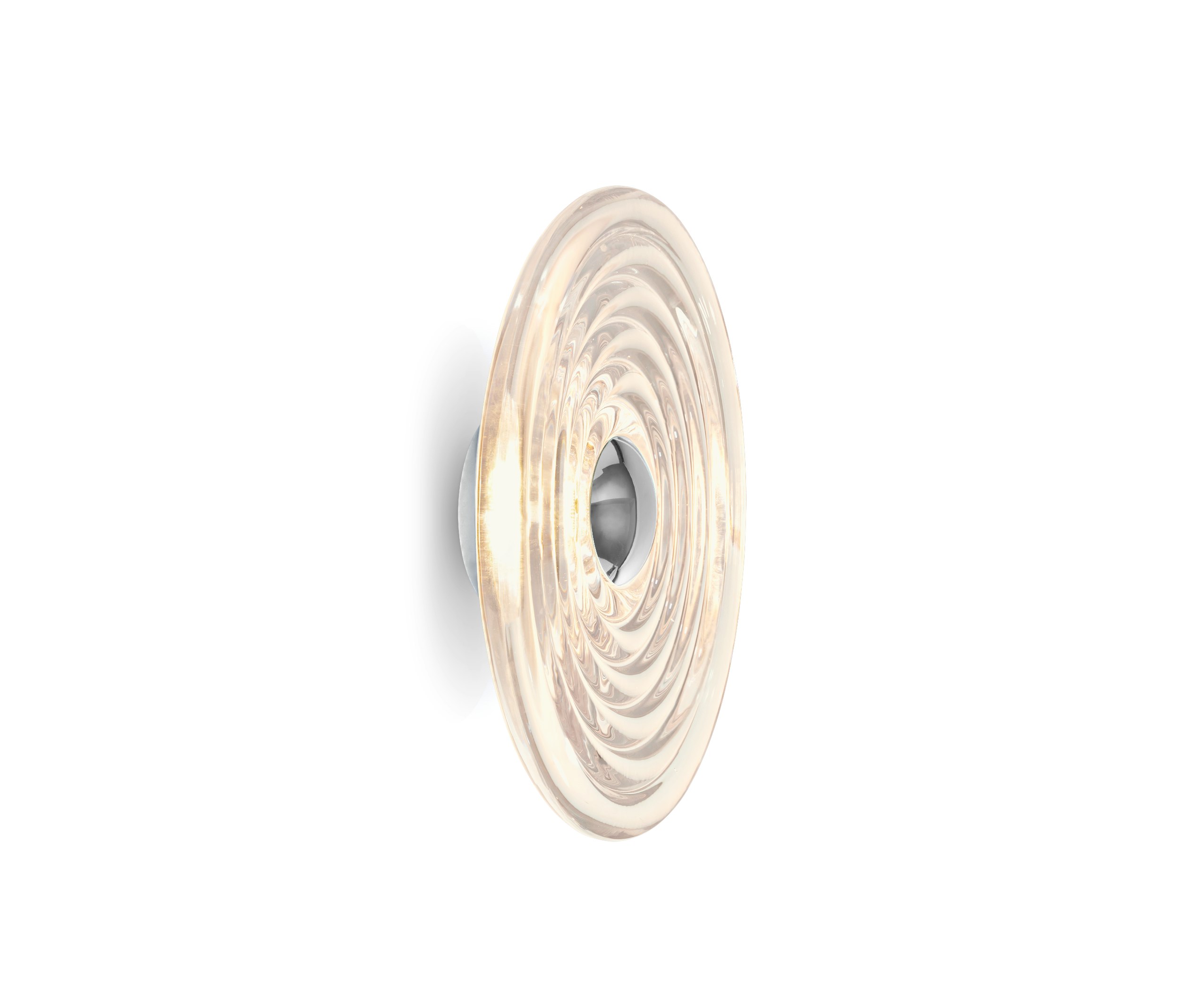 Press Surface Large Clear LED - Glass