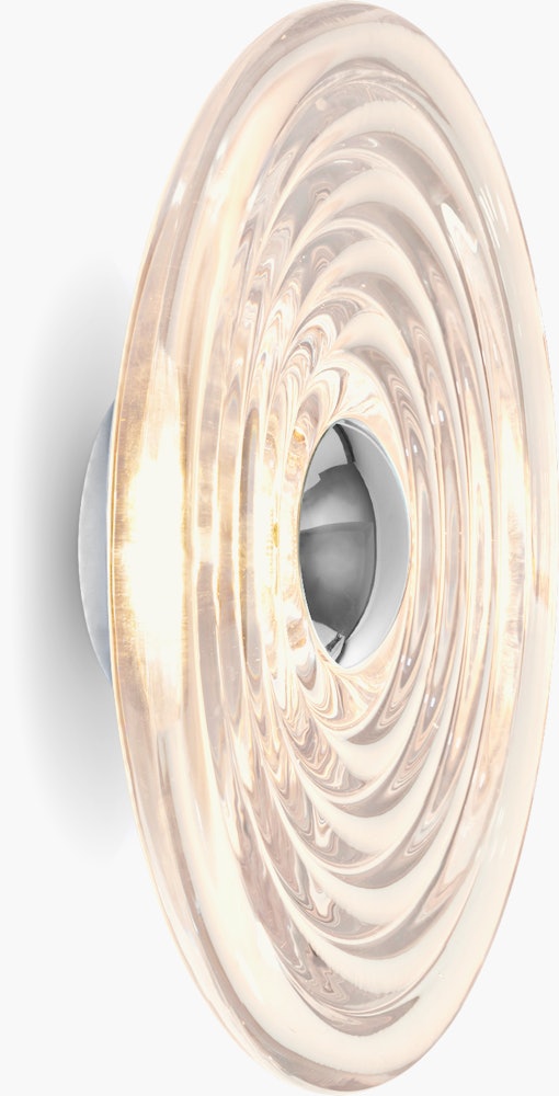 Press Surface Large Clear LED - Glass