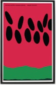 Herman Miller Watermelon Poster with Frame