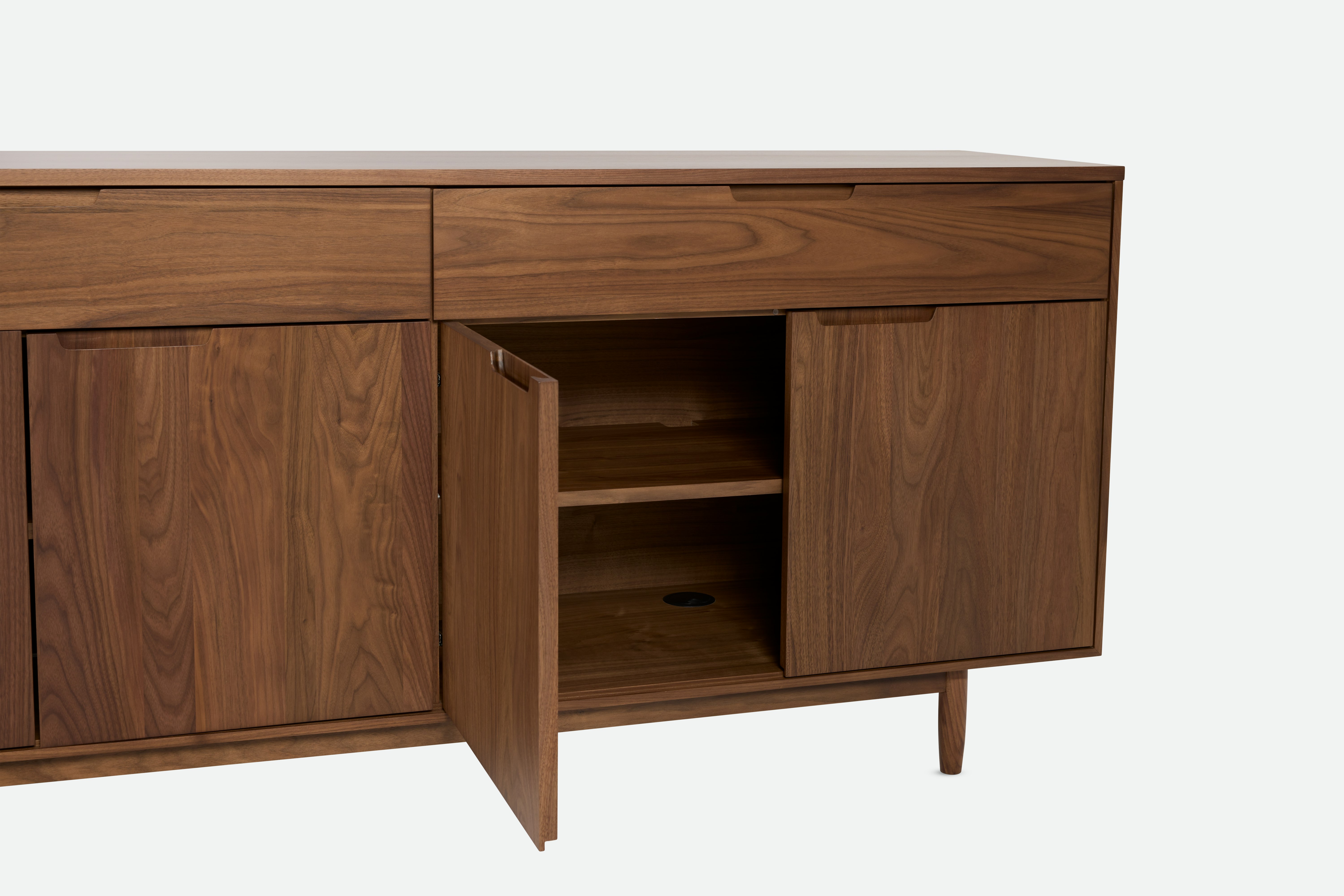 Raleigh Credenza - 72", Walnut