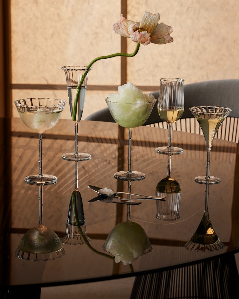 Tulip Wine Glass Set of 4