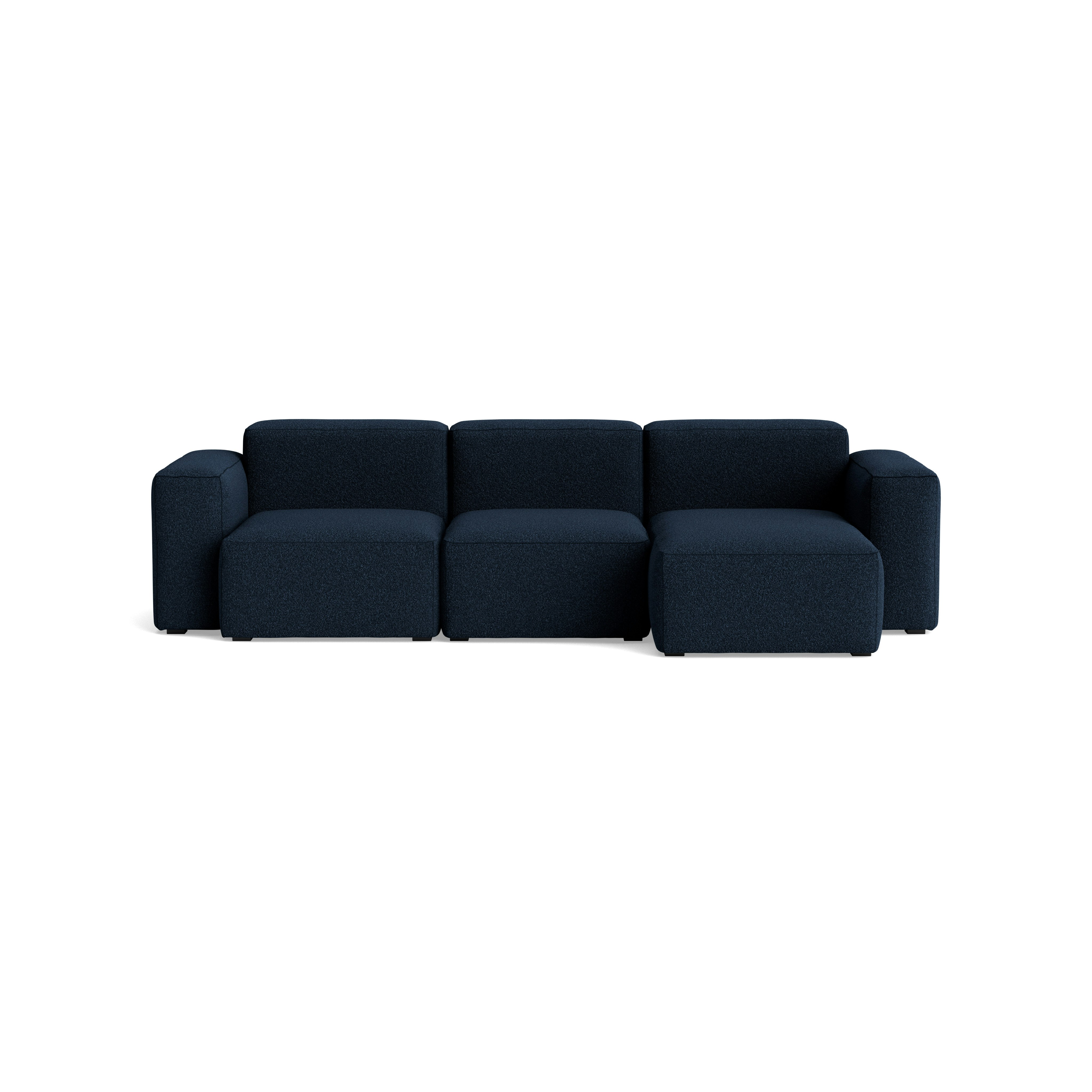 Mags Soft Low Sectional with Chaise Narrow