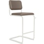 Cesca Fully Upholstered Stool  Cesca Upholstered Bar Height Stool