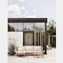 Tradition Outdoor Chaise Sectional with Table