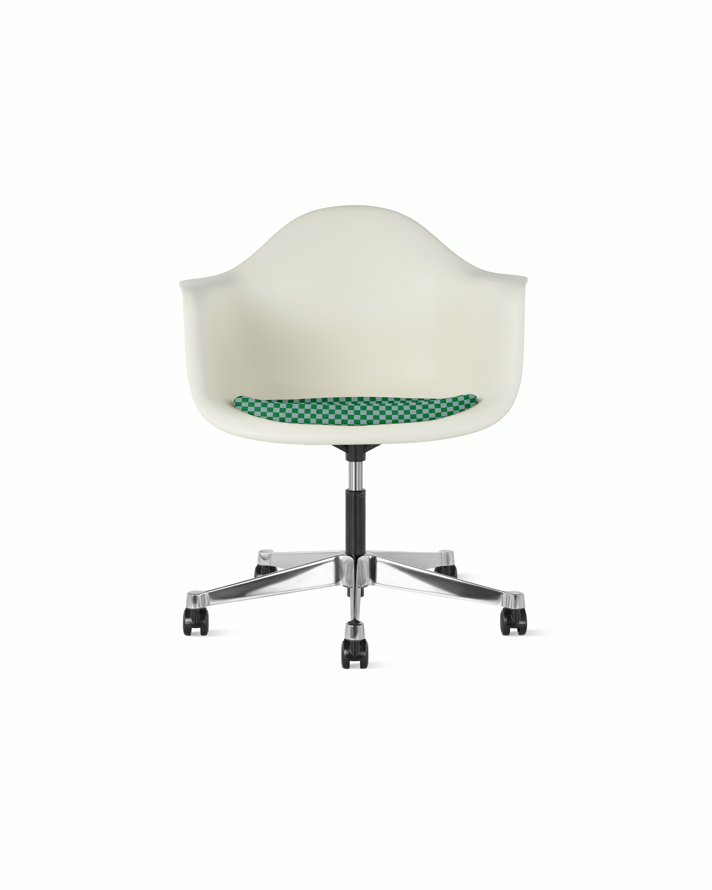 Eames Molded Plastic Task Armchair with Seatpad