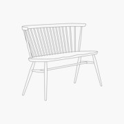 Originals Loveseat Bench