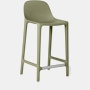 Broom Stool - Counter Height, Sage Green