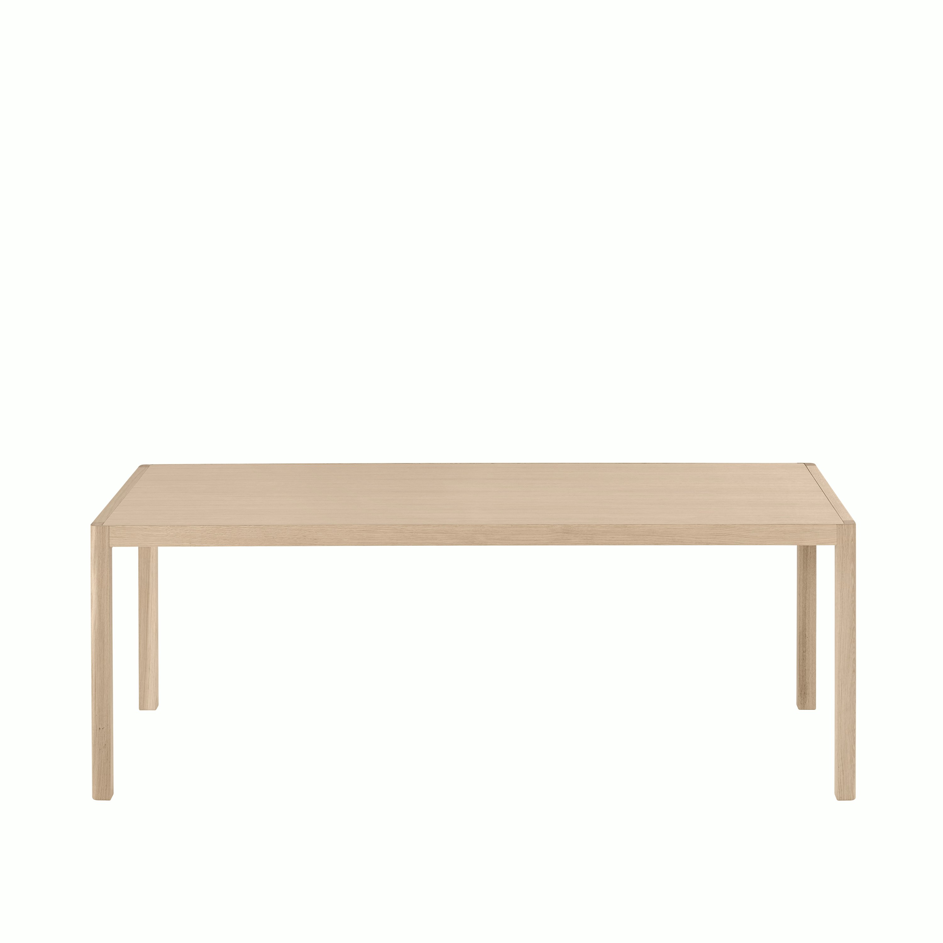 Workshop table 200x92 cm oak Muuto 5000x5000