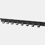 Coil coat rack 100 black
