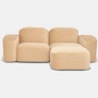 Muse Sofa - 2 Seater with Muse Ottoman