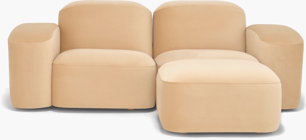 Muse Sofa - 2 Seater with Muse Ottoman