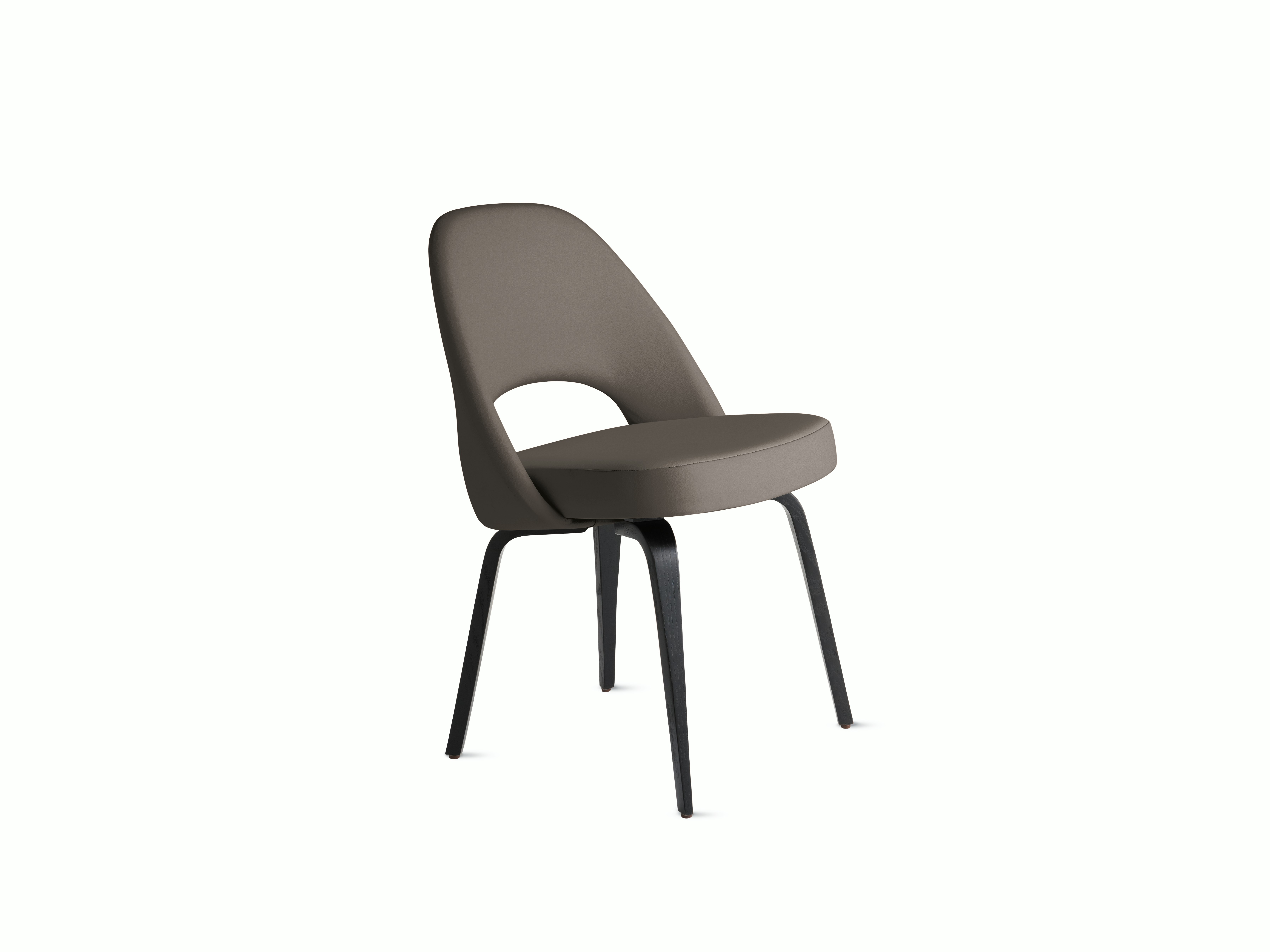 Saarinen Executive Side Chair with Wood Legs